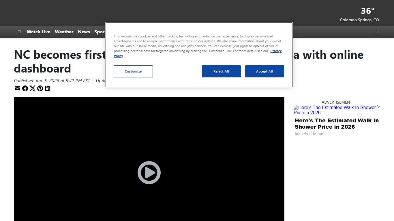 NC becomes first state to track prisoner reentry data with online dashboard