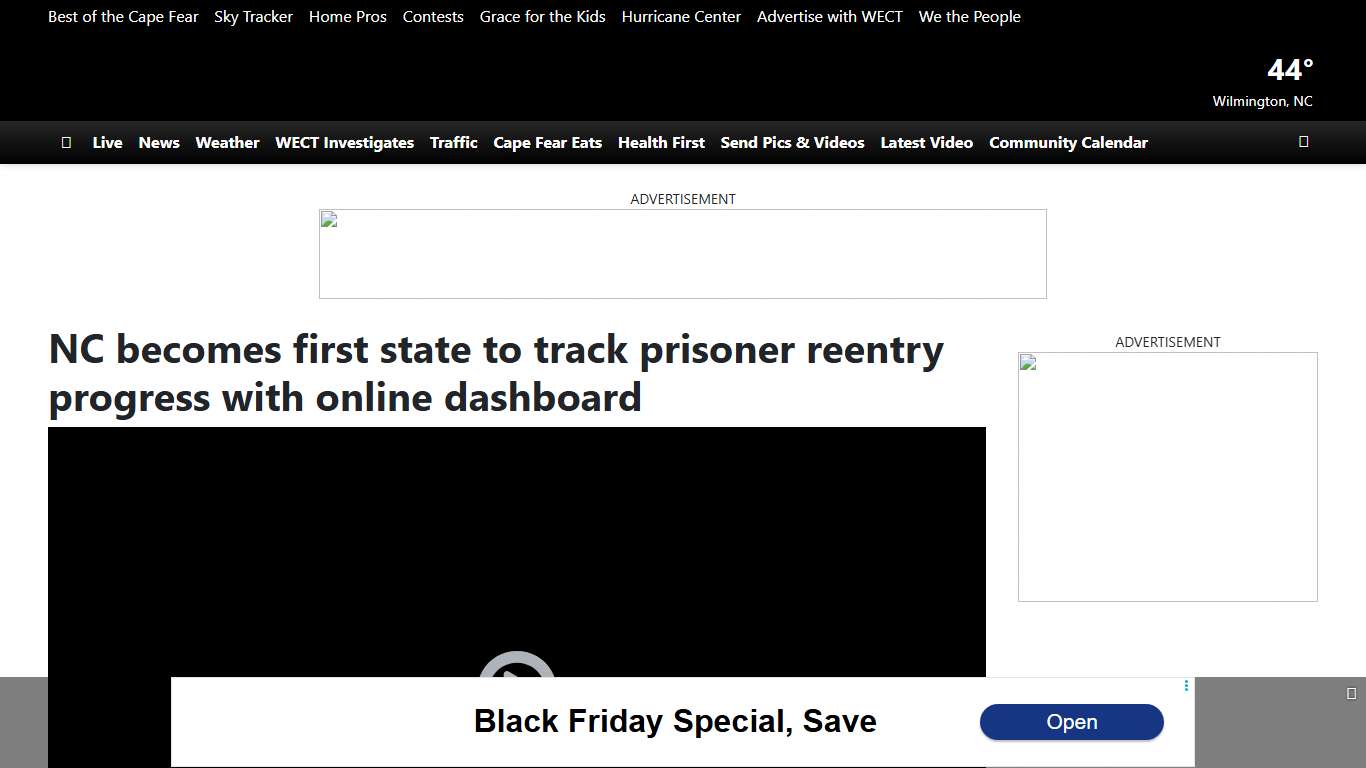 NC becomes first state to track prisoner reentry progress with online dashboard